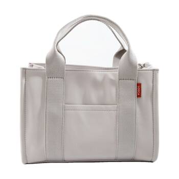 Tosca Handbag Structured Tote Bag With Detachable Shoulder Strap Snow Lilac
