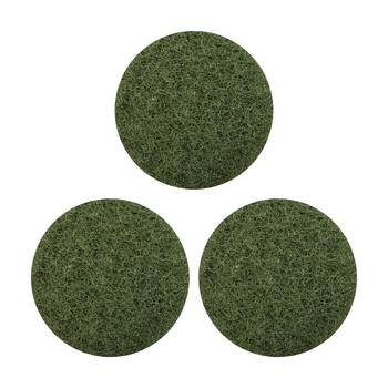 3PK Glomesh Regular Speed Scrubbing Heavy Duty Machine Floor Pad Green 200mm