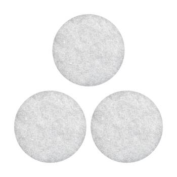 3PK Glomesh Regular Speed Polishing Machine Floor Pad White 200mm