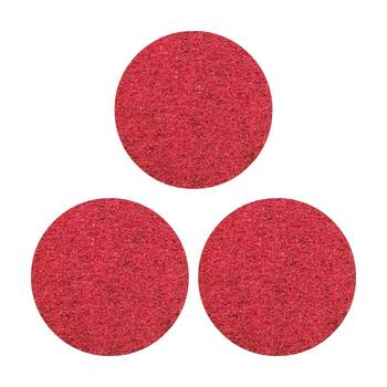 3PK Glomesh Regular Speed Floor Cleaning Pad NUC244NX Compatible Red 220mm
