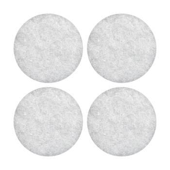 4PK Glomesh Regular Speed Polishing Machine Floor Pad White 380mm