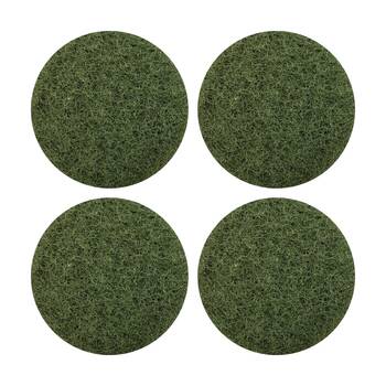 4PK Glomesh Regular Speed Scrubbing Heavy Duty Machine Floor Pad Green 400mm