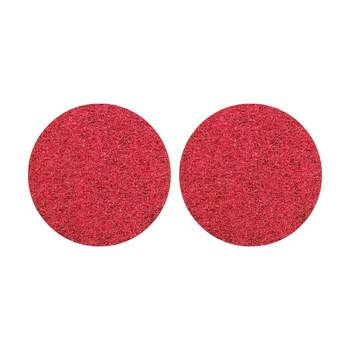 2PK Glomesh Regular Speed Spray Bufffing Machine Floor Pad Red 500mm