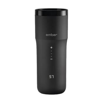 Ember Electric Insulated Smart Travel Mug W/ Lid & Charging Coaster 355mL Black