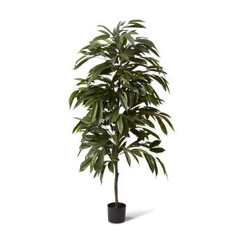 E Style Ficus Alii Tree Artificial Plant Decor Green 80x80x150cm