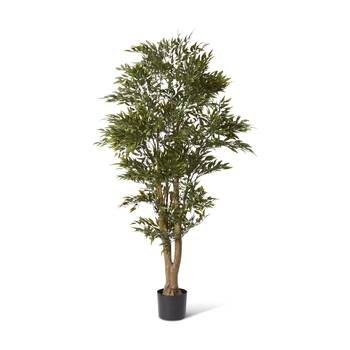 E Style Ruscus Tree Outdoor Artificial Plant Decor Green 120x120x152cm