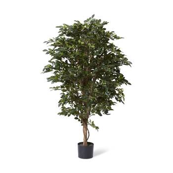 E Style Ficus Retusa Tree Artificial Plant Decor Green 58x58x150cm