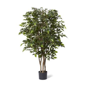 E Style Ficus Mini Tree Artificial Plant Decor Green 55x55x150cm