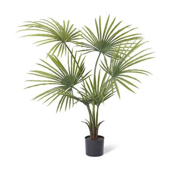 E Style Kwai Palm Outdoor Artificial Plant Decor Green 90x90x130cm