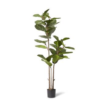 E Style Fiddle Lush Tree Artificial Plant Decor Green 70x70x145cm