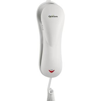 Oricom Slim Corded Phone Wall Mount Hearing Aid Compatible Call Alert