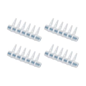 2x 12pc Cleanstar Clip On Hanging Toilet Freshener Pot Pourri Fragerence White