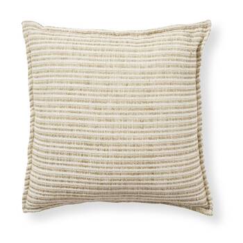 E Style Makena Cushion Textured Linen Blend Throw Pillow Green 50x50cm