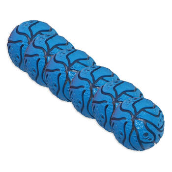 6PK Braz Light Up Meteorite Stress Relief Squeeze Ball Toy 6cm Assorted