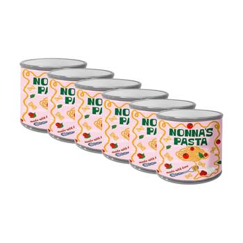 6x Urban Products Nonnas Pasta Can Planter Pink Decorative Pot 12cm