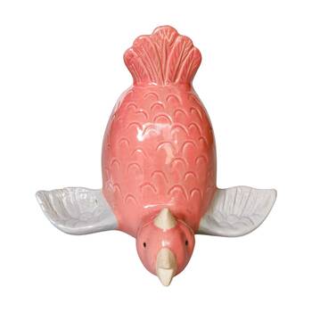 Urban Products Galah Handstand Pink Decorative Indoor Planter 17cm