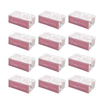 12x Urban Products Romantique Toile Soap Pink Elegant Bath Body Care 150g