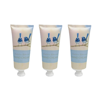 3x Urban Products Cream Blue Wren Hand Nourishing Skin Moisturiser 100g