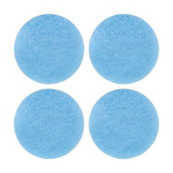 4PK Glomesh Ultra High Speed Floor Burnishing Pad Blue Ice 425mm
