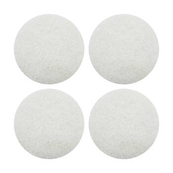 4PK Glomesh Ultra High Speed Heat Floor Burnishing Pad Beige 500mm