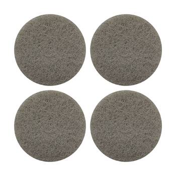 4PK Glomesh Ultra High Speed Floor Burnishing Pad Champagne 500mm