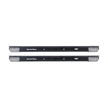 2PK Unger Ergotec Ninja Aluminium Cleaning Squeegee Channel W/ Soft Rubber 25cm