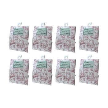 8x 4pc Urban Products Romantique Toile Scented Sachets Set Home Fragrance Pink