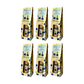 6x Urban Products Blue Wren Blossom Scent Oil Diffuser Beige 30ml