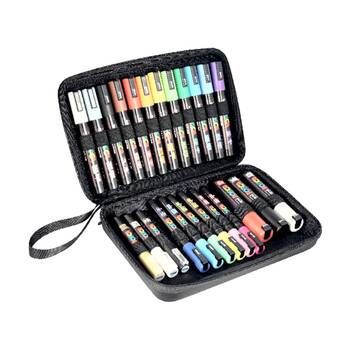 Uniball Posca Marker Hard Shell Storage Case W/ Carry Handle Small
