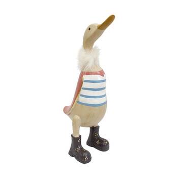 LVD Tall Duck Charlie Smooth Resin Figurine Home Decor 29.5x13x9.5cm
