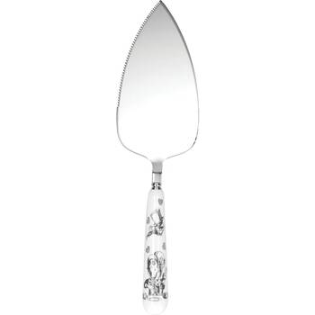 Victoria And Albert Alice In Wonderland Porcelain Cake Slice Stainless Steel