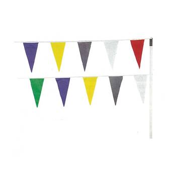 Victor Sports Athletic Bunting Multi-Coloured Treated Flags 30m