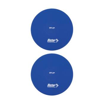 2PK Victor Sports Indoor Discus Durable Training Youth Athletics 200g