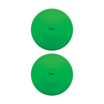 2PK Victor Sports Indoor Discus Durable Training Youth Athletics 350g