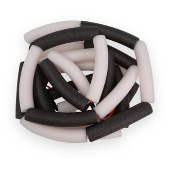 Victor Sports High Jump Flexible Foam Crossbar Black White 4.5m
