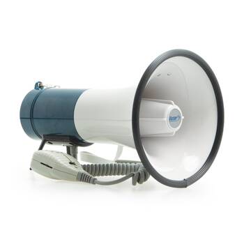 Victor Sports Megaphone With Hand Microphone 25W Output Range 450m