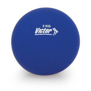 Victor Sports Indoor Shot Put PVC Shell Non Bounce Training 3kg