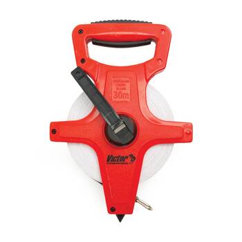 Victor Sports Tape Measure Open Reel Metric Imperial Winder 30m