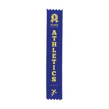 100pc Victor Sports Athletics Ribbons 1st Place Polyester 3x17cm