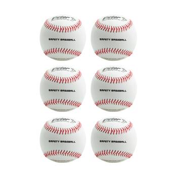 6PK Victor Sports Baseball Softcore Practice Ball Safe Training 9 In