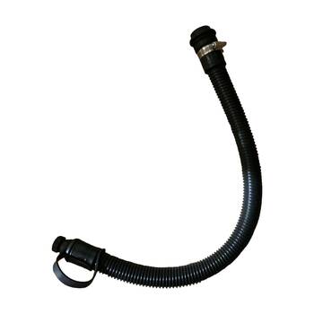 Cleanstar Dirty Water Sewage Hose Flexible Corrugated Metal Clamp For VC80LX Blk
