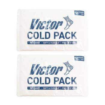 2PK Victor Sports Cold Hot Pack Reusable Flexible Gel Recovery Standard 24x14cm