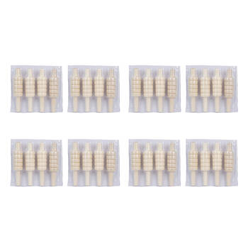 8x 4pc Victor Cricket Bails Wooden Replacements For Cricket-Stumps