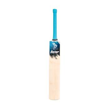 Victor Sports English Willow Club Level Cricket Bat Apex Sky Blue Navy Grade 4
