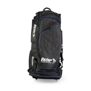 Victor Sports Cricket Bag Deluxe Large D Shape Black 103x44x44cm