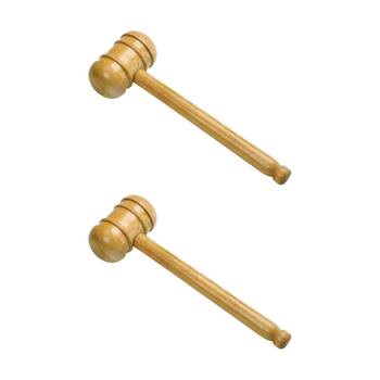 2PK Victor Sports Cricket Bat Mallet Durable Wooden Design Preparation