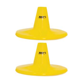 2PK Victor Cricket Plastic Batting Tee Stable PVC Base For-Batting Large