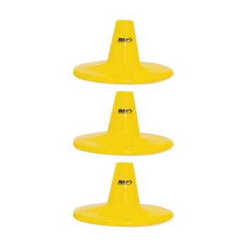 3PK Victor Cricket Plastic Batting Tee Stable PVC Base For-Batting Small