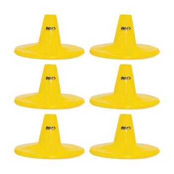 6PK Victor Cricket Plastic Batting Tee Stable PVC Base For-Batting Small
