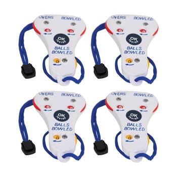 4PK Victor Cricket Umpire Counter Compact Tool For Overs Balls Wicket